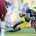 Michigan wide receiver Jeremy Gallon holds on to the ball after scoring a touchdown in the second half of the Outback Bowl at Raymond James Stadium in Tampa, Fla. on Tuesday, Jan. 1. Melanie Maxwell I AnnArbor.com